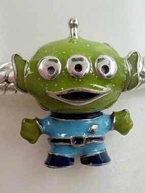 Pandora Disney Pixar Toy Story Alien Charm 794024C01 – Sterling Silver & Enamel